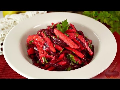 С острым характером. СВЕКОЛЬНЫЙ САЛАТ С ЯБЛОКОМ И ХРЕНОМ