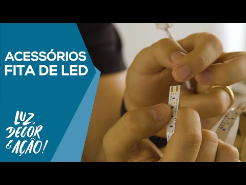 Vídeo: Conectores Para Fitas De LED: Conectores De Canto Sem Solda E Outros Adaptadores Para A Conexão De Fitas De Diodo. O Que é E Como Conectar As Fitas Juntas?