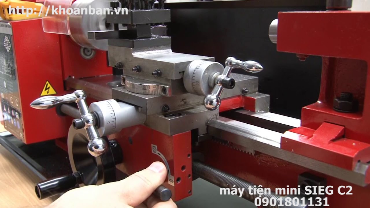 Cấu tạo và cách hoạt động của máy tiện mini Trung Quốc... - youtube
