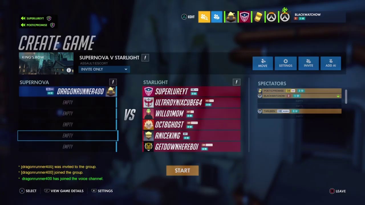 SuperNova v Starlight