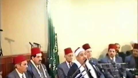 الشيخ الطبلاوي رحمه يتلو اواخر سورة الزمر ومطلع سورة العلق بيروت 1994 (تلاوة بالصوت الاصلي)