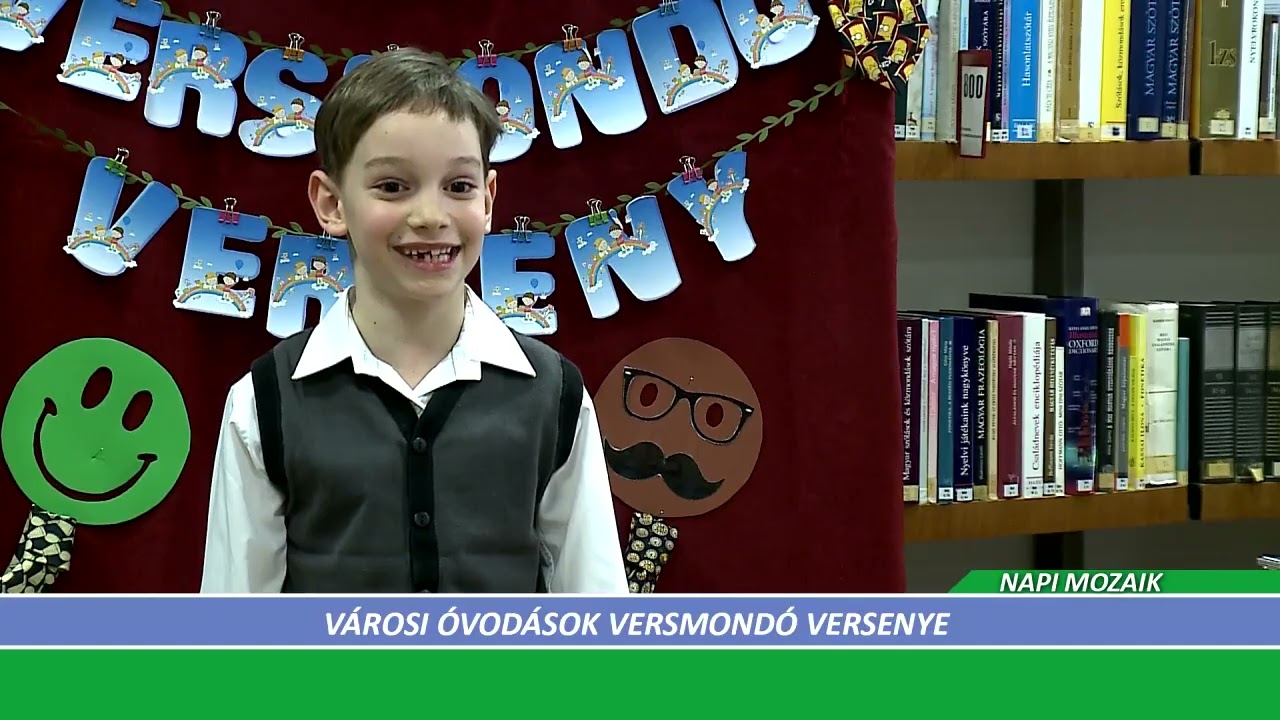 Halas Tv - Napi Mozaik - 2026.03.06. - Városi óvodások versmondó versenye