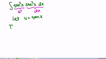 Calc II: Integration of tan^2 x  sec^2 x