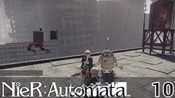 Nier Automata Part 10 - Father Servo Dojo