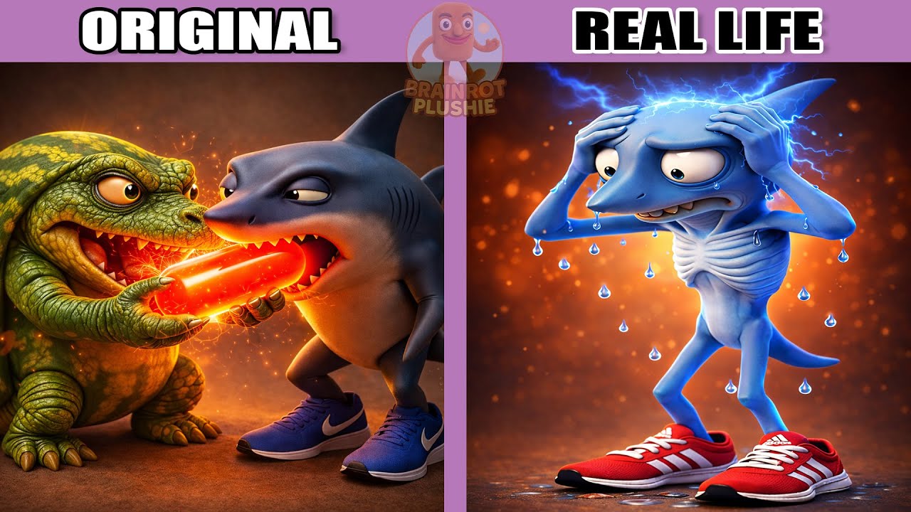 Brainrots Memes When It All Ended 💀 | Original vs Real Life | Brainrot Animation