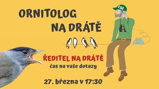 Ornitolog na drátě - ředitel na drátě / čas na vaše dotazy