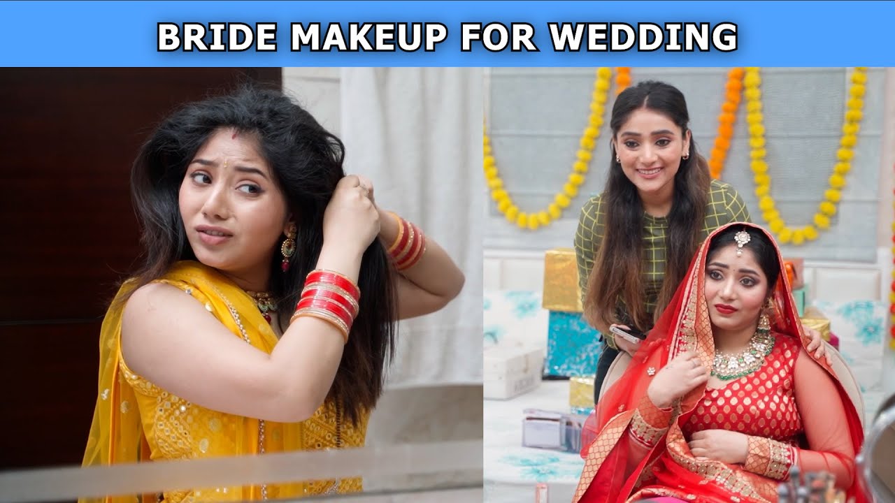 Bride Makeup For Wedding | Ft. Tena Jaiin & Paayal Jain | The Paayal Jain Clips