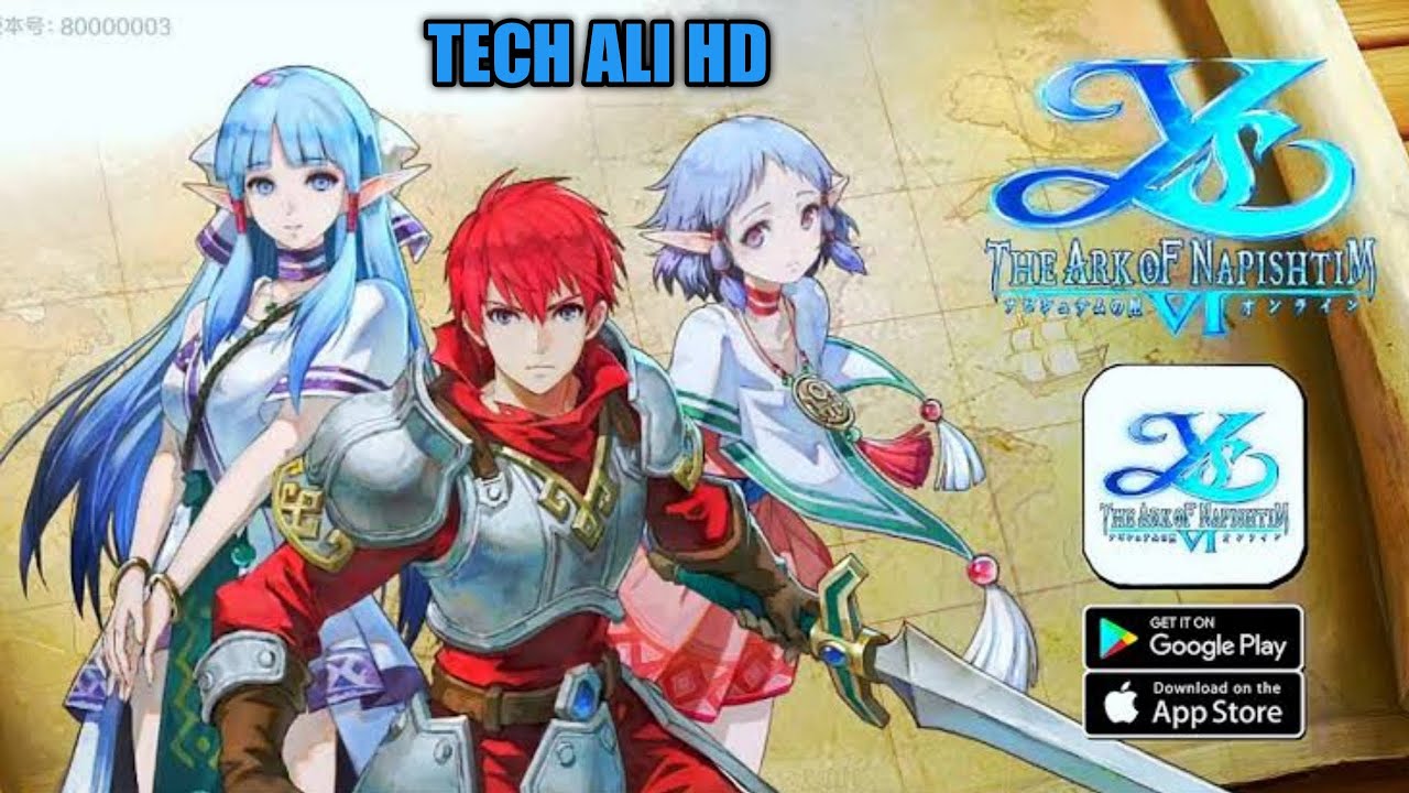 YS VI: The Ark of Napishtim Mobile - MMORPG | GAMEPLAY - (ANDROID/IOS)
