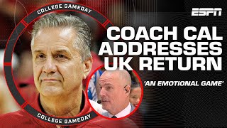 Celebrity PREVIEWING Coach Cal's return to Kentucky 👀 Rick Pitino's message, analysis & more | College GameDay Net Worth
