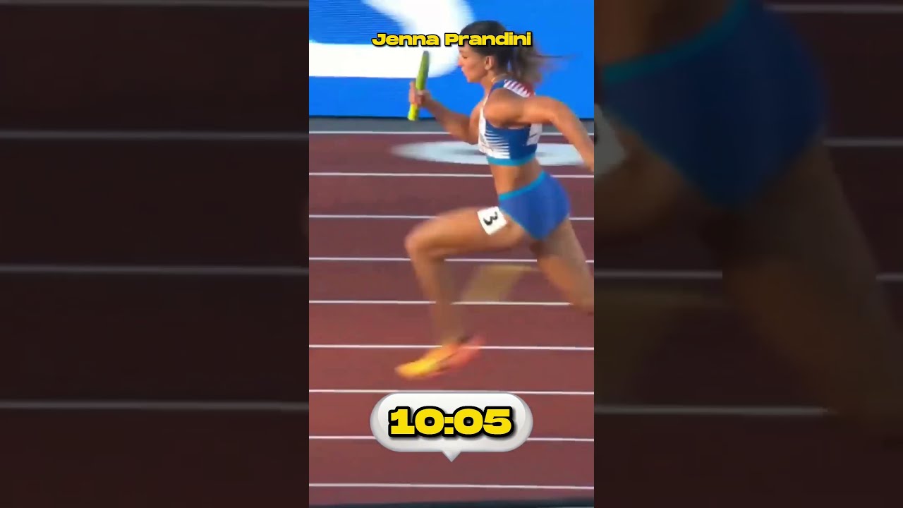 Abby Steiner And Team USA 4X100m Jenna Prandini Twanisha Terry 9 88 Melissa Jefferson 