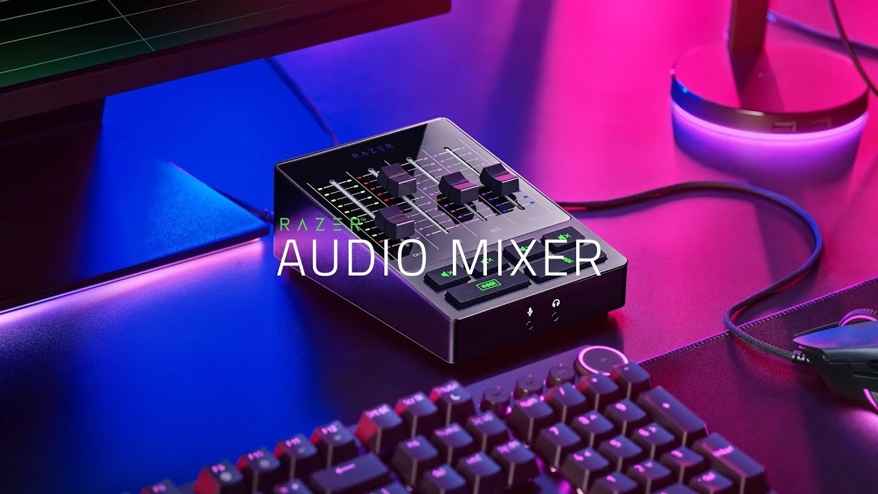 Render Bytte paperback All-in-one Analog Mixer for Broadcasting and Streaming - Razer Audio Mixer  | Razer United States