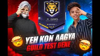 " YEH KON AAGYA GUILD TEST DENE " 💥 HARDEST GUILD TEST 2VS4 🎯 | #freefire #guildtest #freefireindia