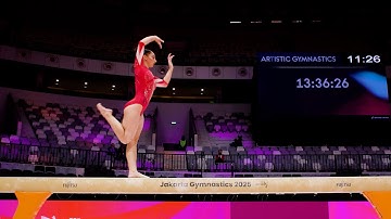 Anamaria Mihaescu (ROU) - BB - Podium Training - 2025 World Championships Jakarta