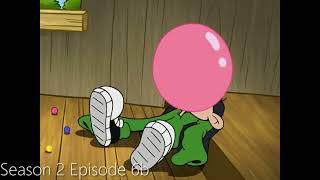 Codename: Kids Next Door bubble gum scenes