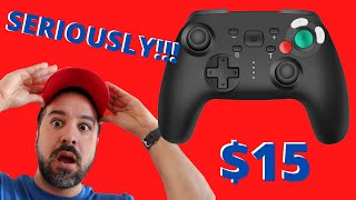 KINGEAR NINTENDO SWITCH WIRELESS PRO CONTROLLER REVIEW (BIGAINT), Rechargeable, GYRO, Rumble for 15$