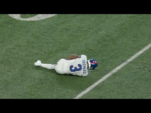 Sterling Shepard suffers non-contact leg injury, carted off on Giants ...