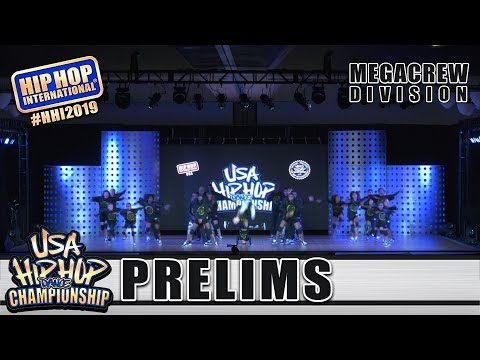 Phunk Phenomenon - Boston, MA (MegaCrew) | HHI 2019 USA Hip Hop Dance Championship Prelims