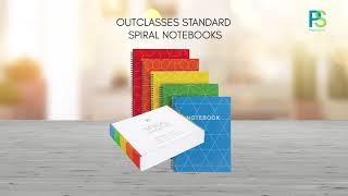 PearlSync® Spiral Notebooks With Gift Box College Ruled