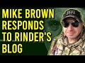 Mike browns response to the rinder blog  scientology