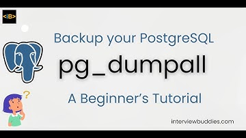 Backup PostgreSQL Database: pg_dumpall | A Beginner