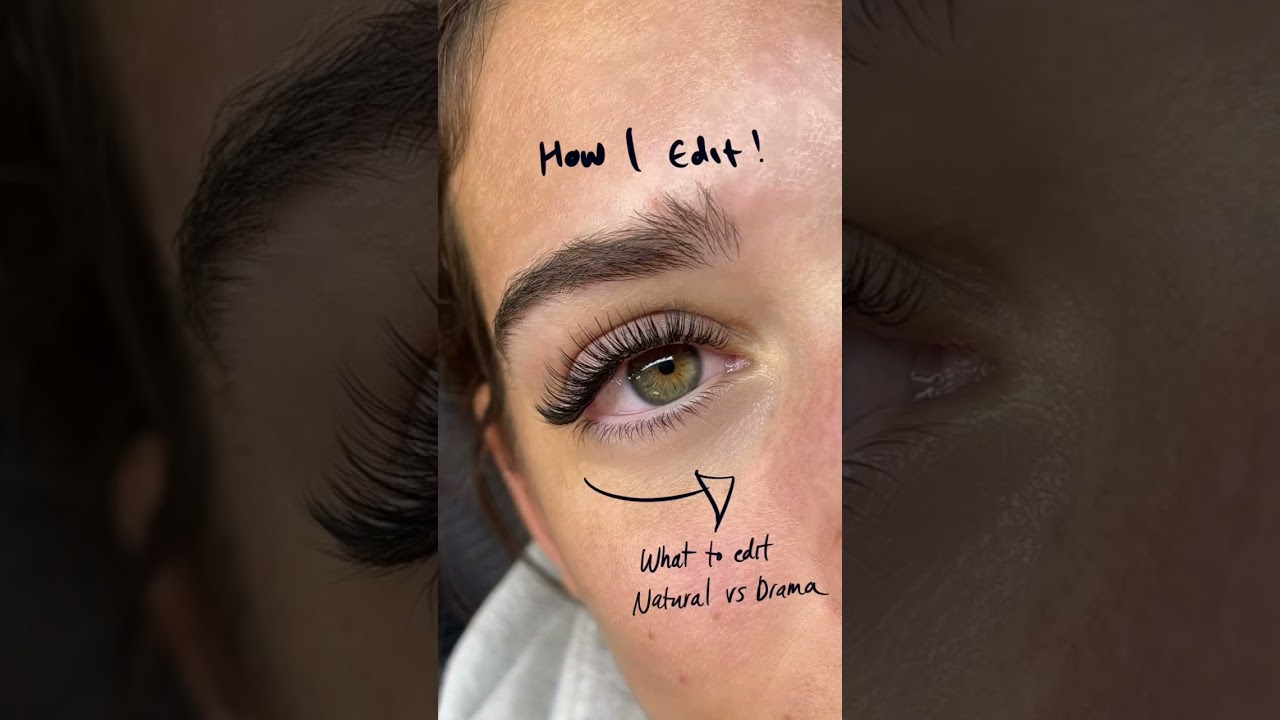 How to edit your lash photos naturally on Facetune!