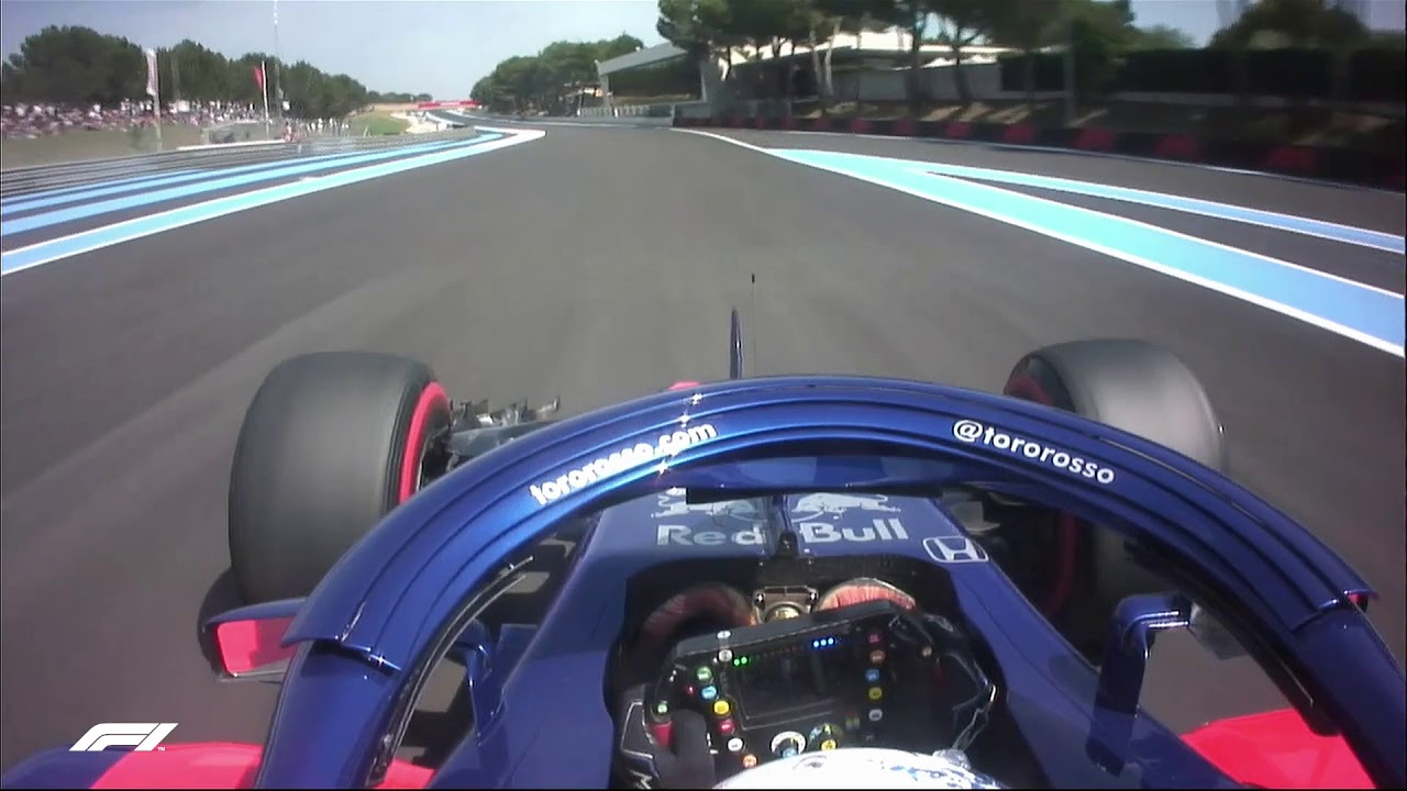 Pierre Gasly Goes Live From The Cockpit! 2018 French Grand Prix