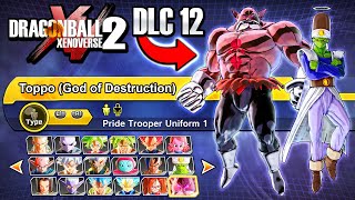 NEW DLC 12 CHARACTERS UNLOCKED! Xenoverse 2 ALL Pikkon & Toppo Skills, Movesets, & Voices Gameplay