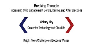 Breaking Through: Whitney May Knight News Challenge Winner