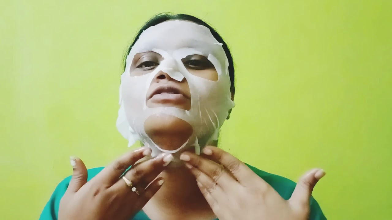Mirabelle Sheet maskpapaya fairness facial mask How to use Tamil YouTube