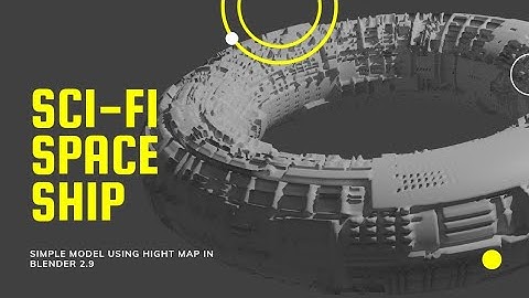 blender tutorial for modeling spaceship using displacement
