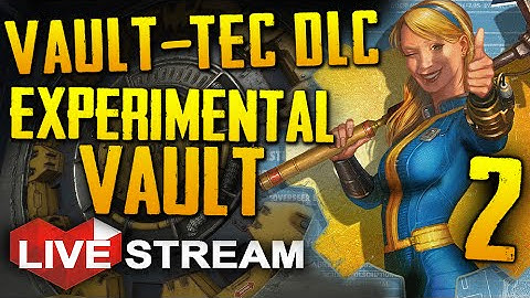 Fallout 4: Vault-Tec Workshop DLC | Building Vault Experiments! | Gameplay Live Stream