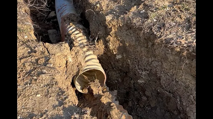 Repair Collapsed Pond Culvert