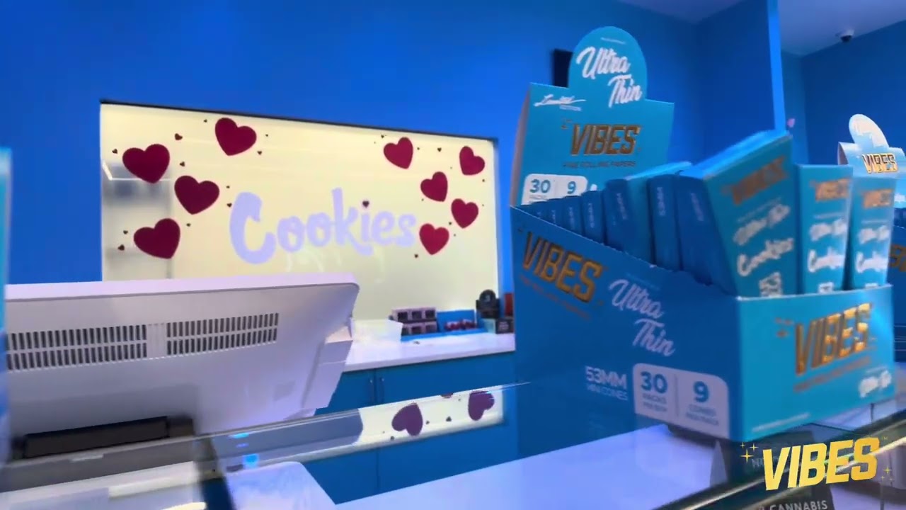 VIBES PAPERS Cookies Blue Launch in Bloomington, IL at Cookies Bloomington