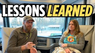 What Winter RV Life Taught Us About Our New Motorhome @campinwiththeconfers