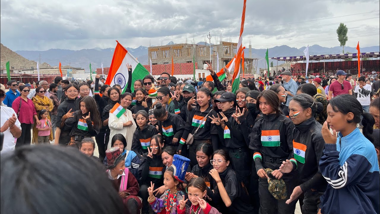 Independence Day celebration Leh ladakh #ladakh 🇮🇳