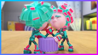 tweak geek arm wrestle fixies learning cartoons kids
