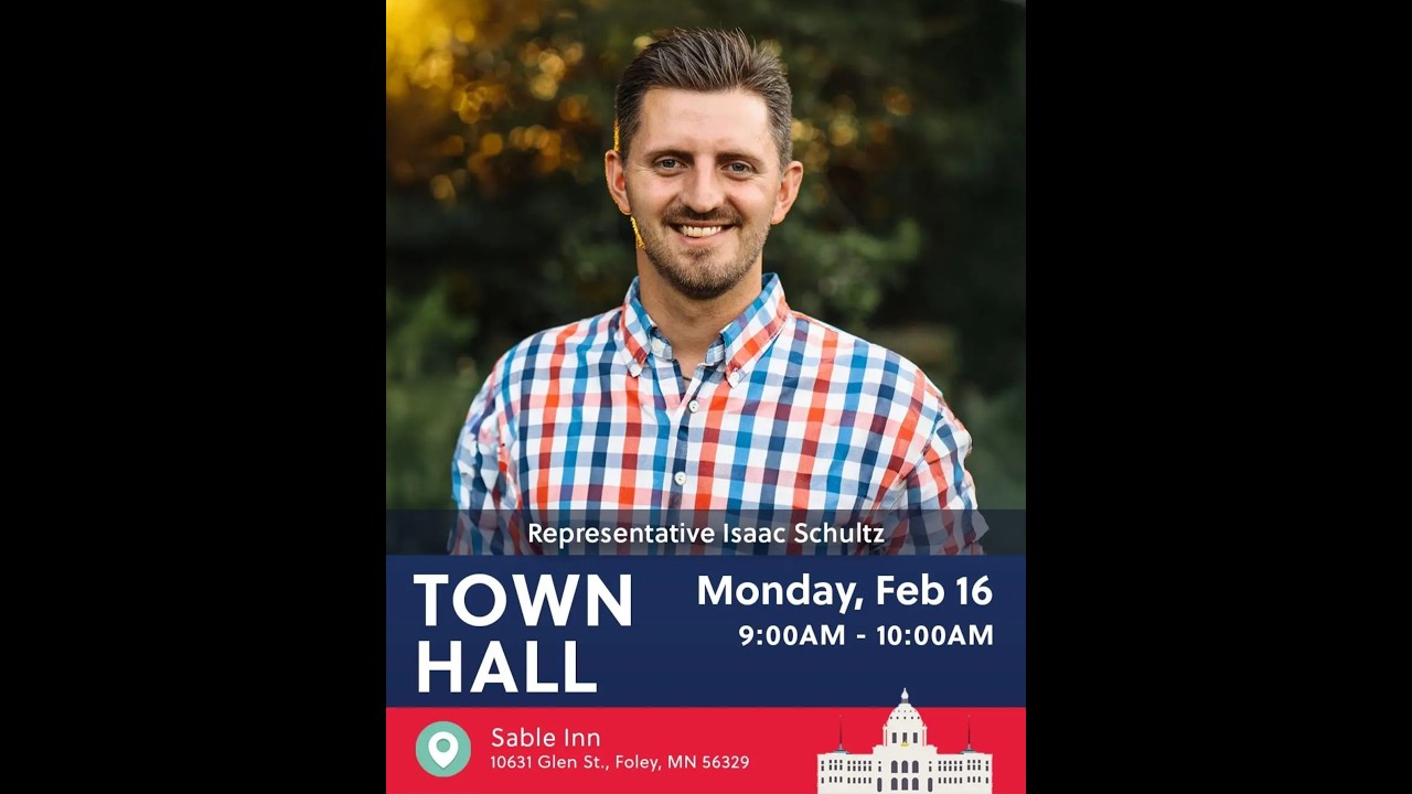 Foley Area Chamber Town Hall Meeting hosted By State Representative Isaac Schultz