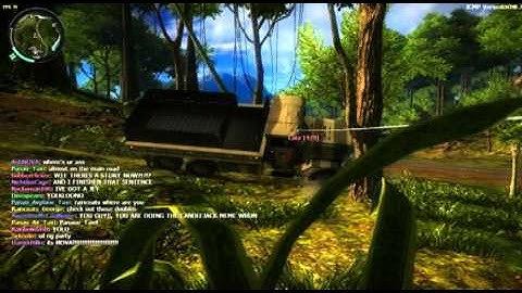 Just Cause 2 Multiplayer - Grappling Planes | Flying Trucks | FUN!