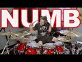 NUMB - DRUM COVER - LINKIN PARK - Throwback Cover on Pearl Export
