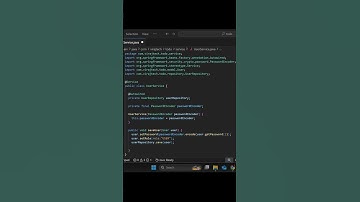 UserService.java class || Spring Boot UserService class for Spring boot Security code in description