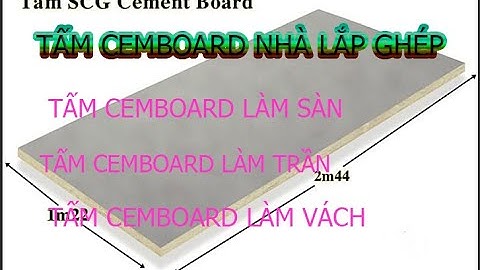 So sánh tấm cemboard và tấm prima năm 2024