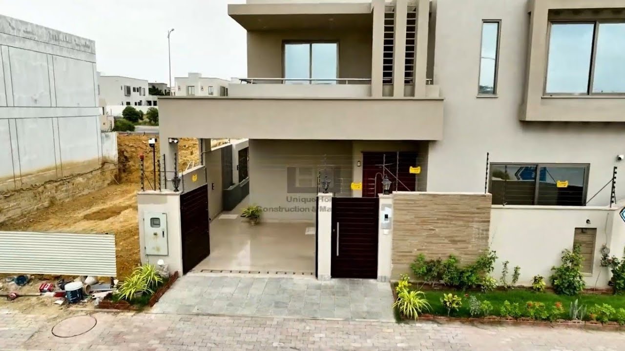 Inside Bahria Town Karachi Villa Construction: Design & Innovation #bahriatownhome #youtubeshorts 