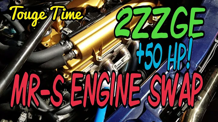 Project 2ZZ MR-S: 2ZZGE Installation and First Drive!