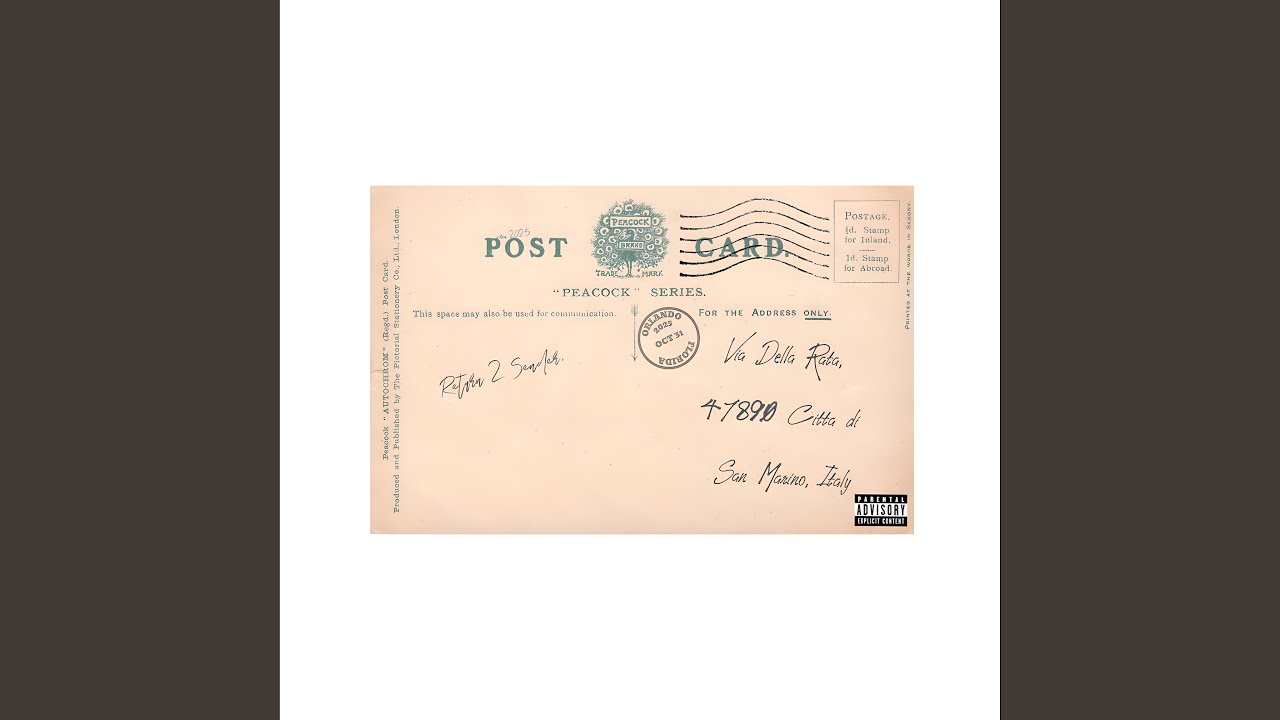 Watch Return 2 Sender on YouTube Watch Return 2 Sender on YouTube