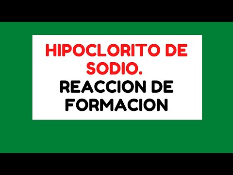 Video: ¿Cuál es la fórmula del hipobromito?