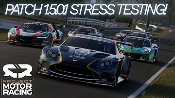 🔴LIVE - Project Motor Racing Patch 1.5.0.1!
