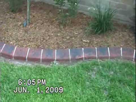 Brick Design Curb - YouTube