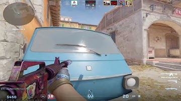 0 impact ace including a last bullet 1 tap in sync with the bomb explosion? nice