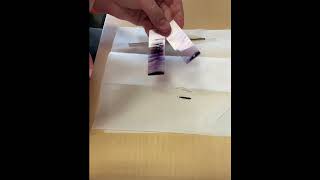 Making a stained semen morphology slide