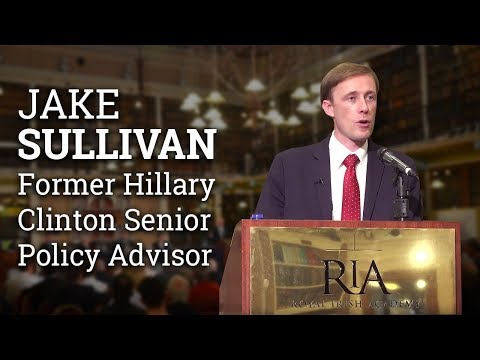 4 Things US Must Do To Shape Foreign Policy Jake Sullivan Former Senior Adviser Hillary Clinton